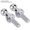 Ball Stud, Fydun 2 Pieces Ball Bolts Galvanised Steel 10