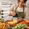 Crinkle Cutter for Vegetables & French Fries – Stainless Steel