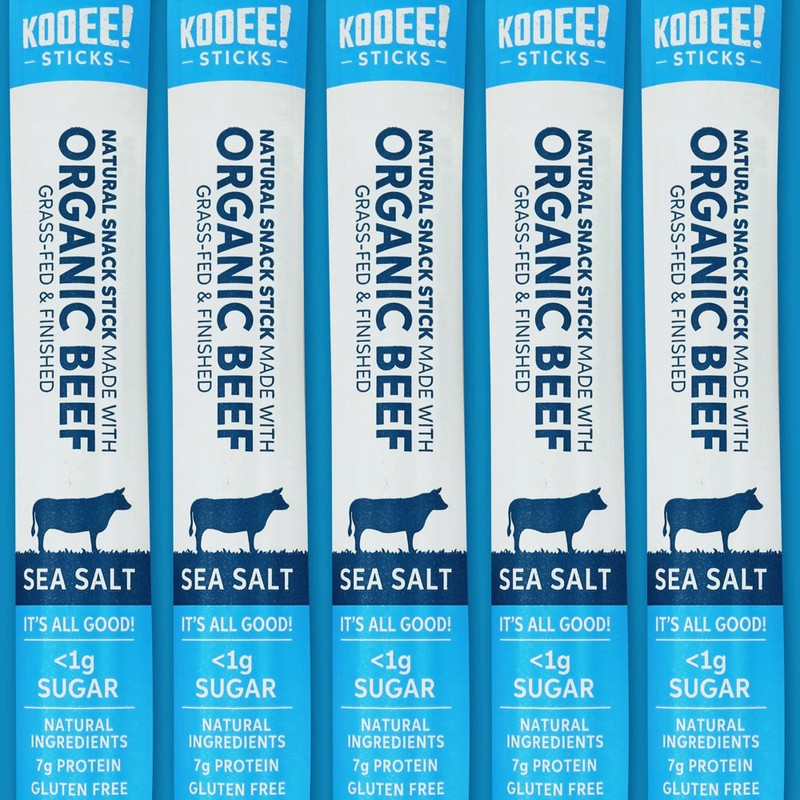 KOOEE! Sea Salt Organic Beef Stick 25g