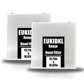 S99010430-003 Grease Range Hood Filters Replacement for Broan Nutone S99010430-003 and HPFA136 2-Pack High Efficiency Grease Filtration Easy to Install Compatible with S99010430-003 Ideal (2-Pack)