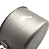 TOAKS POT-700-D115-L Titanium Pot, 23.6 fl oz (700 ml), Super