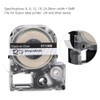 Labelling Device Compatible Label Tapes as Replacement 12 mm Label