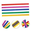 Gatuida 5Pcs Magnetic Plastic Ruler for Students Multi Function Measuring