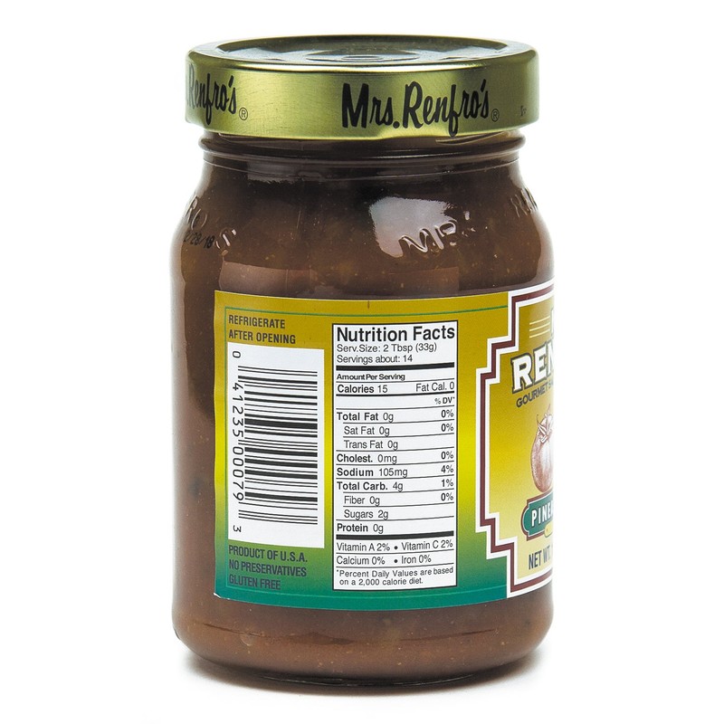 Mrs. Renfros Pineapple Salsa Gluten-free (16-oz. jars, 4-pack)