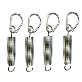 TUOREN 4 Pack Pedal Spring Assembly Bass Drum Foot Pedal Tension Spring Percussion Hardware Part