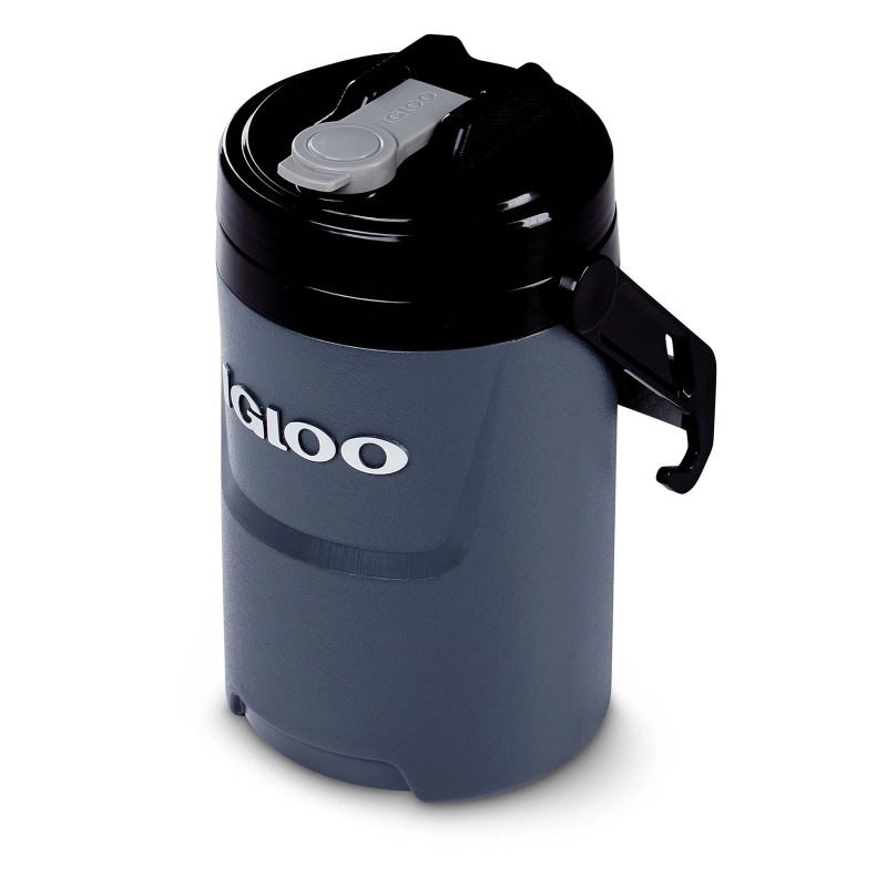 Igloo 1.2 Gallon Charcoal Cooler Fully Insulated Beverage Cooler Portable