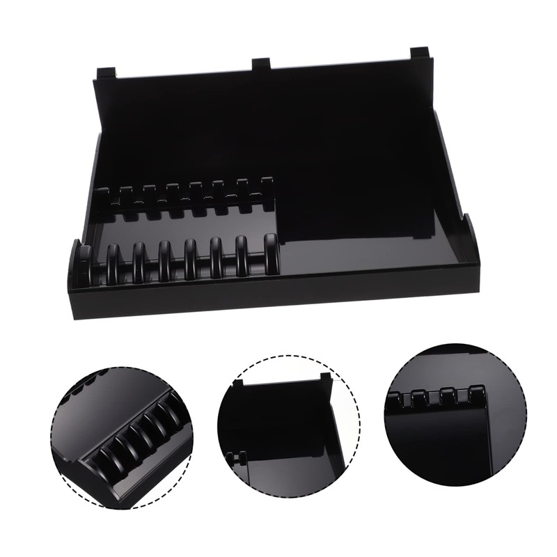 Healvian Professional Hair Scissor Stand and Comb Holder Rack for