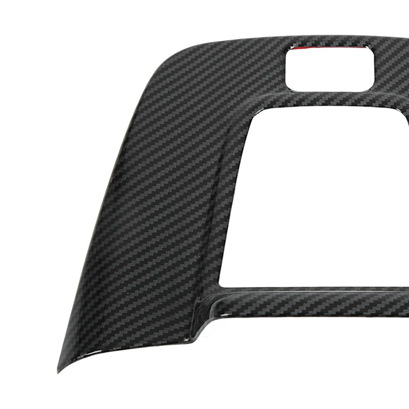 Car Interior Dashboard Trim Behind Navigation Carbon Fiber Style Replacement