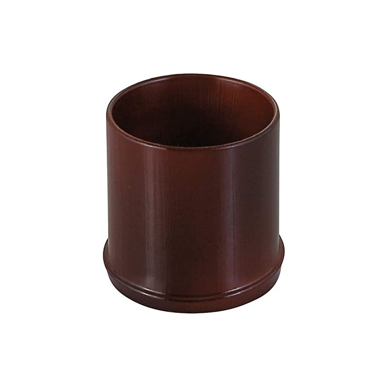 J-kitchens Echizen Soot Bamboo Guinomi, Made in Japan