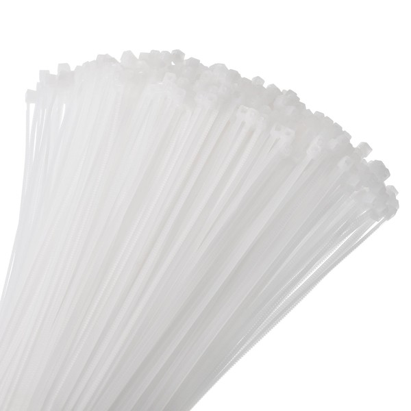 MECCANIXITY 1600pcs 5 Inch 18 Lbs Cable Zip Ties Self-Locking