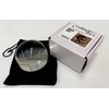 meigan Magnifier Magnifier Semicircular Domed 6x Paperweight Magnifier Magnifier Loupe