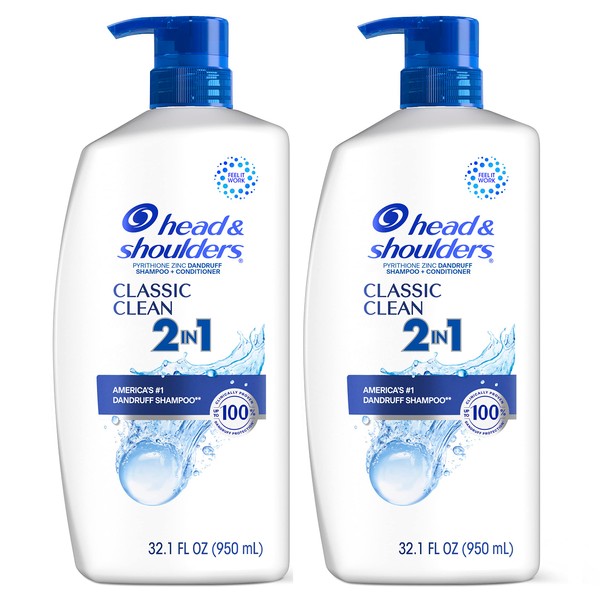 Head & Shoulders 2-in-1 Classic Clean Anti-Dandruff Shampoo & Conditioner