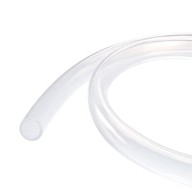sourcing map PVC Transparent Hose Vinyl Hose 19 mm ID 24 mm OD 2.5 m Flexible Lightweight for Water Hose, Air Line