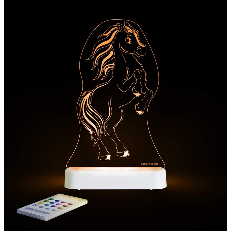 Aloka SleepyLights, Nightlight, Remote Control Included, Magic Unicorn
