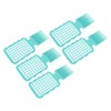 5pcs Twist Combs Ergonomic Perm Dreadlocks Curly Twist Hair Coils