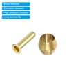PATIKIL 3/16" Tube ID Compression Assortment Kit, 15 Set Brass