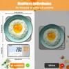 Diyife Báscula Digital de Alimentos, Pantalla LCD Dividida, 15 KG