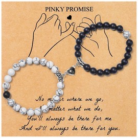 Couples Bracelets Matching Bracelets for Couples Natural Stone Bead Bracelets Valentines Bracelets Valentines Day Gifts Couple Gifts