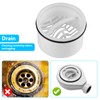 Drain Strainer Shower Hair Catcher, Hair Strainer Shower Immersion Pipe