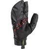 LEKI Ultra Trail Storm Gloves, Black/Red/Neon Yellow, EU 8