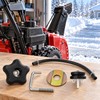 Snow Blower Handle Knob Lock Kit Compatible with 114-3779, 108-4887