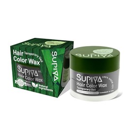 SUPIYA Temporary Hair Styling Color Wax, Green Blue Purple Red Hair Dye Color Wax Washable Natural Instant Hair Color Cream for DIY Hairstyle for Kids Men Women