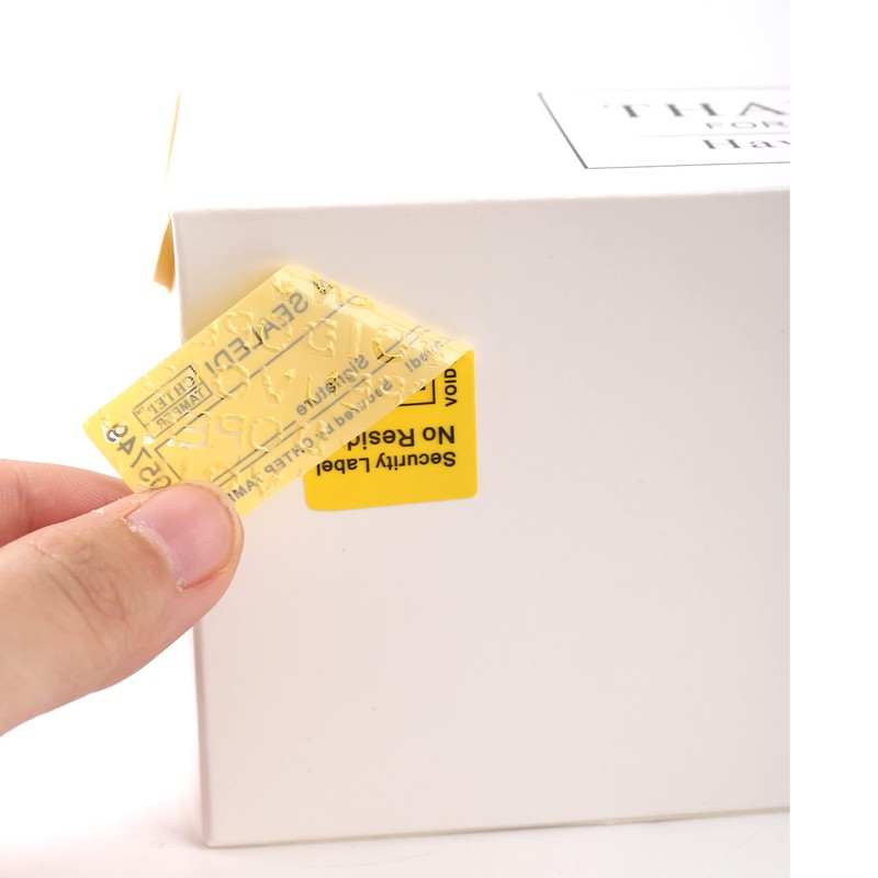 100PCS Chtep Tamper Tamper Evident Stickers, No ResidueTamper,Evident Security Warranty