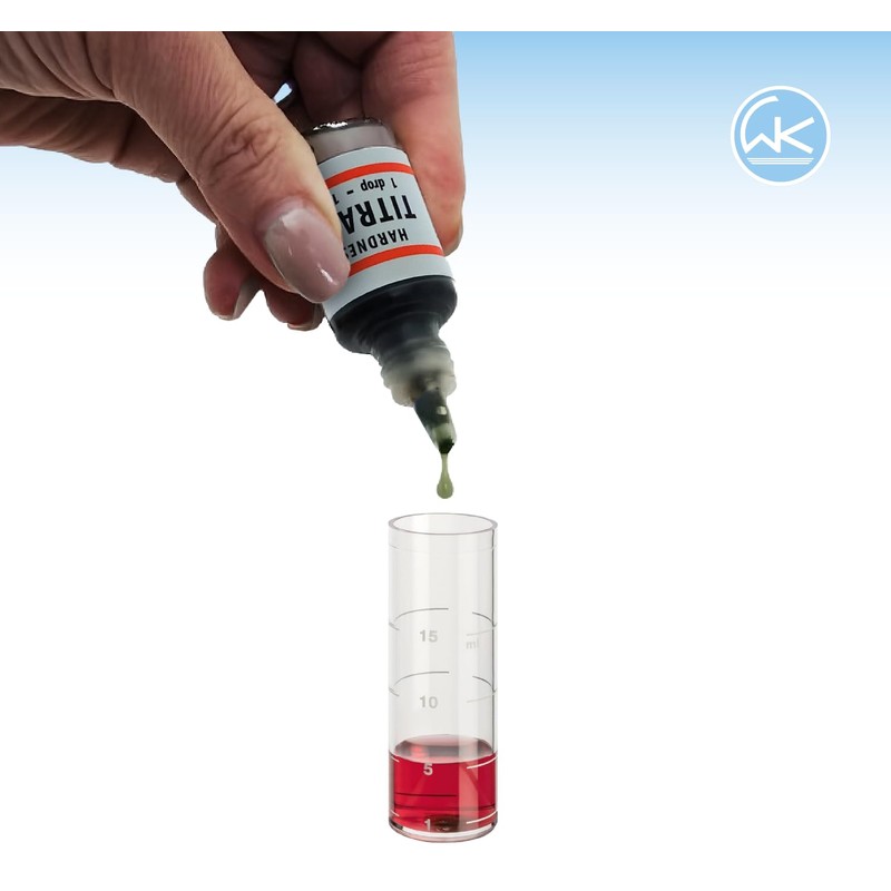 WK - Kit Test Analisi Acqua, Misuratore Durezza e Presenza