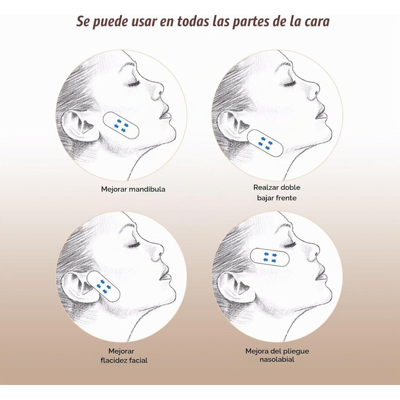 Cinta de elevación facial, cinta de elevación facial invisible 120
