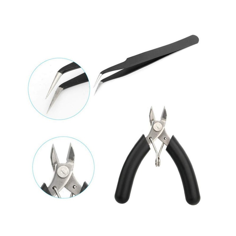 Shopdp Ecigarettes Dedicated DIY Tool Kit Set, Beginners, RBA/RTA Build,
