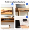 Upgraded Laptop Charger Holder,Adjustable Silicone Strap Power Brick Organizer With