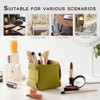 HOMIEAZICOZI Cork Leather Desk Organizer - 2-Pack Stylish Storage