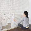 TENDER LIHOME 10 Panel Papel Tapiz Autoadherible Blanco Pared Textura