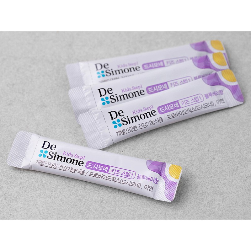 DeSimone Kids Step 1 Blueberry Flavored Lactobacillus 30 sachets 45g