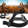 Adjustable Head Strap Mount for Action Camera Phones, Non-Slip and