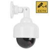 Fake Camera Waterproof Realistic Dummy Surveillance Security Cam with Flashing