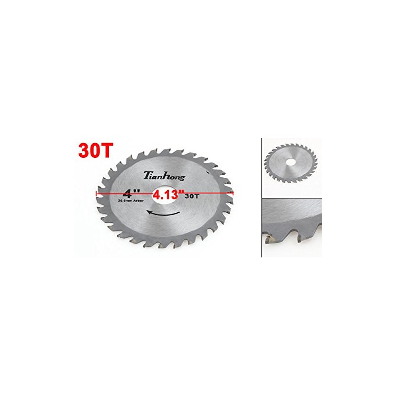 sourcingmap 110mm x 20mm 30T Circular Carbide Cutting Saw Cutter