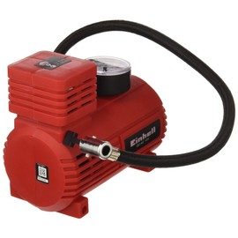 Einhell cc-ac 12 V Kompressor für Auto, Gleichstrom 12 V, Druck 18 bar, rot