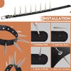 30pcs Spikes Nieten, 38*7 mm/54*9 mm Punk Rock Bullet Rivets,