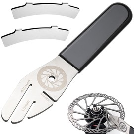 woonyee Bicycle Brake Disc Adjuster, Disc Brake Adjustment Tool, Bicycle Disc Brake Straightening Tool, Thickened Stainless Steel, Bicycle Accessories, for Bicycle Maintenance