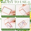 Kigley Double Glass Frame for Pressed Flowers Floating Hanging Photo