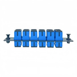 TXWTXPJ-1pcs 12 Fibers SC to SC UPC Single Mode Fiber Patch Panel,LGX Compatible Fiber Patch Panel with 12pcs SC/UPC Singlemode Fiber Optic Coupler Adapters Connector