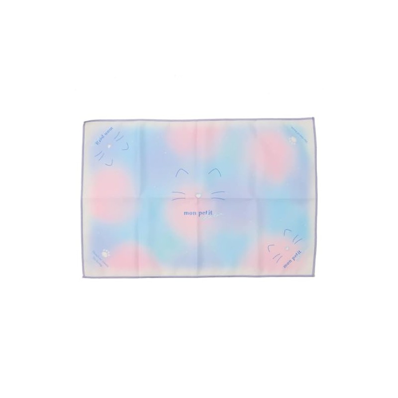 Kamio Japan 223576 MON PETIT CHATON Medium Lunch Cloth, Rectangle