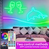 segrass 100ft LED neon Lights with Remote APP Control IP65