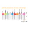 sourcing map 6 Set (60pcs) PCB Drill Bit Set 1/8"