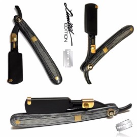 Unbranded Stainless Steel Salon Grooming Hair Cutting Cut Throat Barber Knife Edge Razor