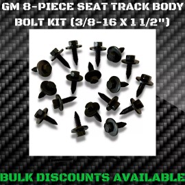 GM Replacement 1960-1987 GMC K10 Pick Up Truck Front Bench Bucket Seat Track Body BOLTS GM OEM