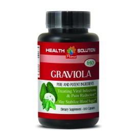 Health And Personal Care - GRAVIOLA Leaf Extract 650 Mg - Soursop guanabana - 1B
