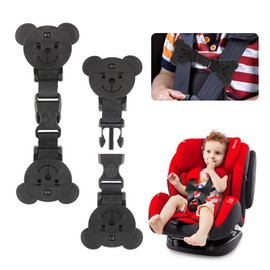 LUCKYBEE Child Car Seat, Escape Prevention, Escape Prevention, Clip, Safety Seat, Harness Clip, Seat Belt Buckle, Safety Measures, Secures Your Car Seat, Easy to Carry and Take Off, Stroller, Bicycle