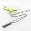 Memorial Pendant (Small) with Amulet Bag + Holder Hook Cremation